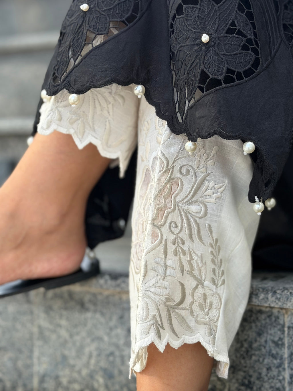 The Ivory Bloom Pant